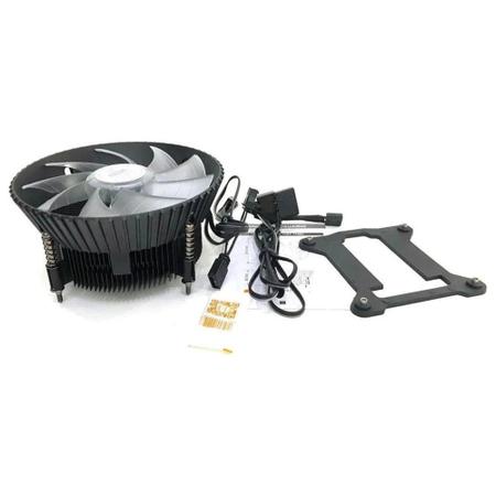 Imagem de Cooler Parafusado DEX P/ Processador Linha Lga 115x C/6 Led Argb - Dx-9007