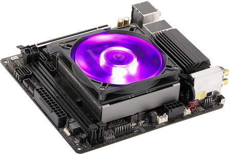 Imagem de Cooler PC Processador com Controlador PWM 2600 RPM RGB 12V 4 Pin Cooler Master