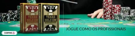 Copag Baralho Texas Hold'em Jogo Cartas Profissional Poker Naipe