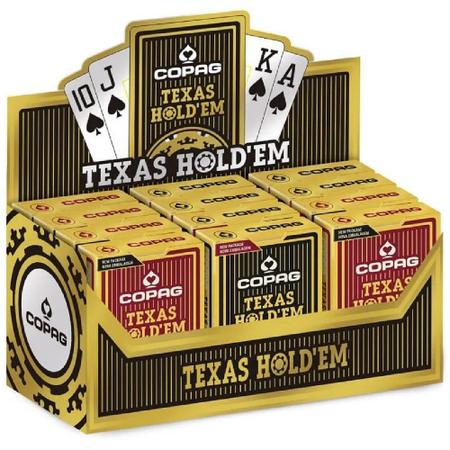 Baralho de Poker Texas Hold'em Vermelho Baralhos