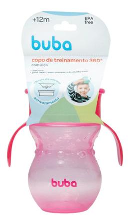 Imagem de Copo 360 com alça Treinamento Antivazamento Buba Transição Infantil