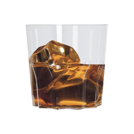 Imagem de Copo Acrílico para Whisky Cristal 300ml Strawplast com 10 unidades