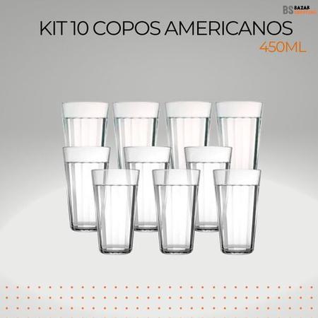 Jogo Copo Americano Colors 450 Ml Com 12 Peças com o Melhor Preço é no Zoom