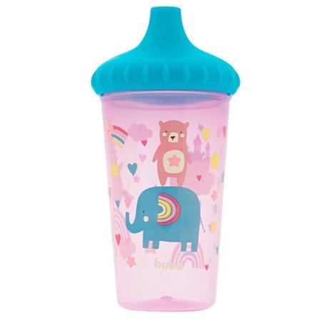 Imagem de Copo Antivazamento Infantil Bico Rígido Buba Unicórnio 300ml