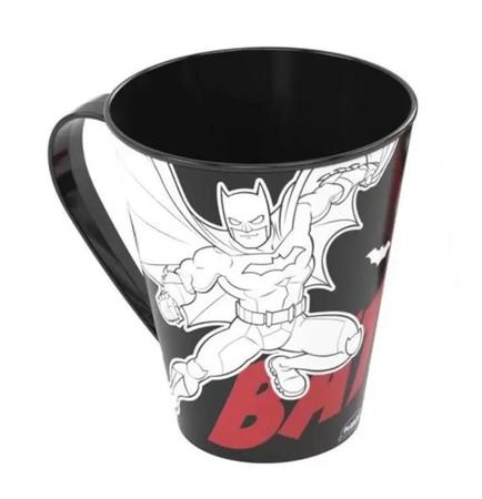 Copo batman para colorir 360ml bpa free - Plasútil Imagem de Copo batman para colorir 360ml bpa free