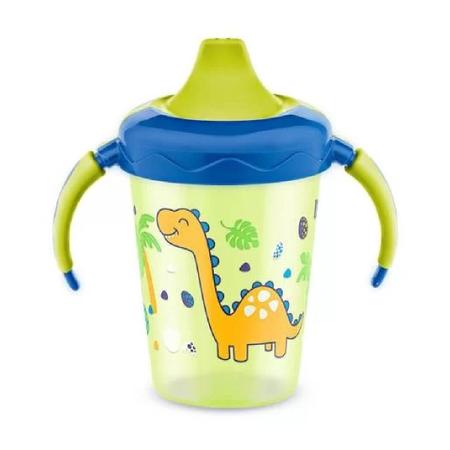 Imagem de Copo Caneca Antivazamento Aprendizado Magia Lillo 207ml Dino