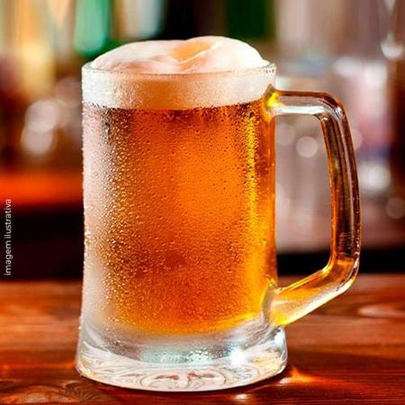 Imagem de Copo Caneca De Chopp E Cerveja Vidro Transparente 300ml 4pçs