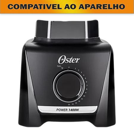 Imagem de Copo de Liquidificador Compatível Oster Power 1400 Full OLIQ610 Preto