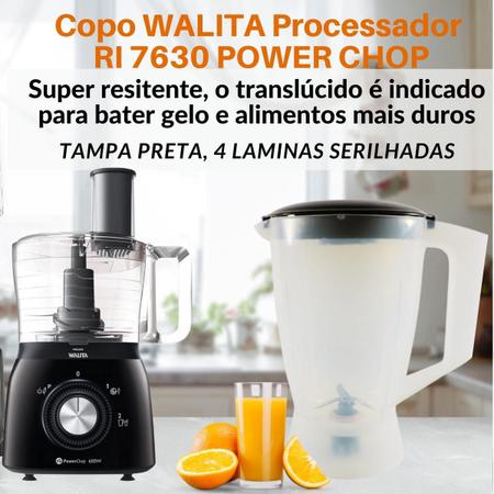Imagem de Copo de Liquidificador Processador Walita Ri7630 Power Chop
