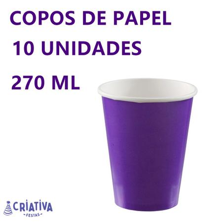 Copo de Papel Xadrez com 10 copos de 270ml Silver Festa  Escolha a Co -  Mercadoce - Doces, Confeitaria e Embalagem