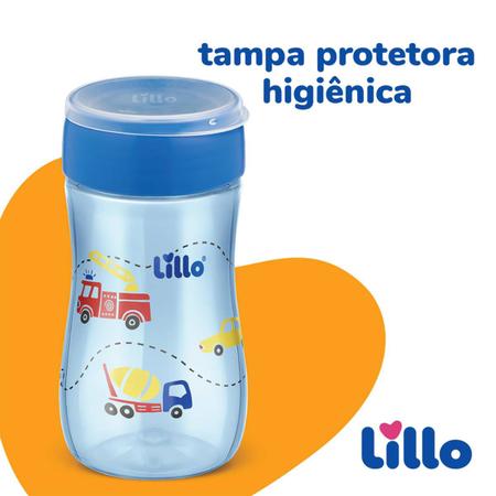 Imagem de Copo de Treinamento Infantil 360 Evolution 300ml Azul Lillo