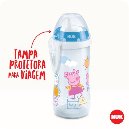 Imagem de Copo De Treinamento Infantil Kiddy Cup Peppa Pig 300ml Nuk