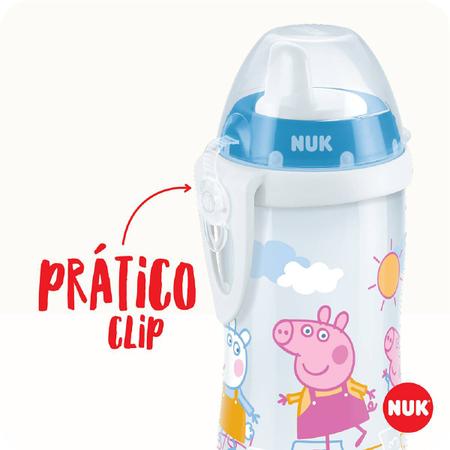 Imagem de Copo De Treinamento Infantil Kiddy Cup Peppa Pig 300ml Nuk