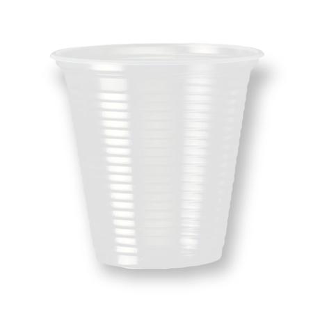 Copo Descartável 150ml Transparente Cristalcopo c/25x100 un Imagem de Copo Descartável 150ml Transparente Cristalcopo c/25x100 un