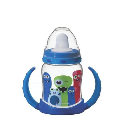 Imagem de Copo Infantil Para Bebê Monsterbaby Azul 180 ml - Tramontina