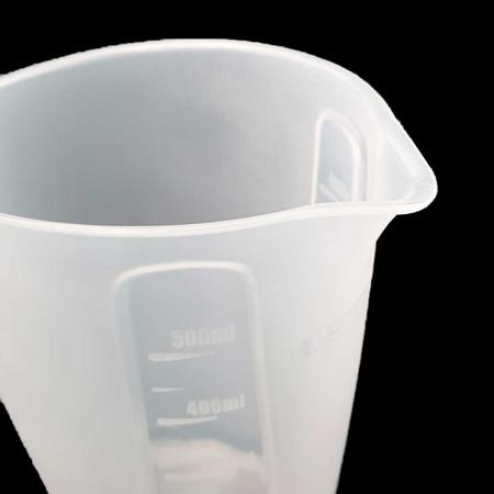 Imagem de Copo Medidor de Plástico 500ml com Bico Dosador Sanremo Transparente
