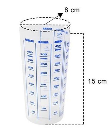 Imagem de Copo Medidor Graduado Líquidos E Sólidos