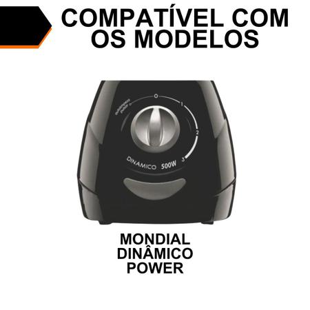 Copo para liquidificador modelo mondial dinamico ref. 6469 - MEBRASI/GYMIS Imagem de Copo para liquidificador modelo mondial dinamico ref. 6469