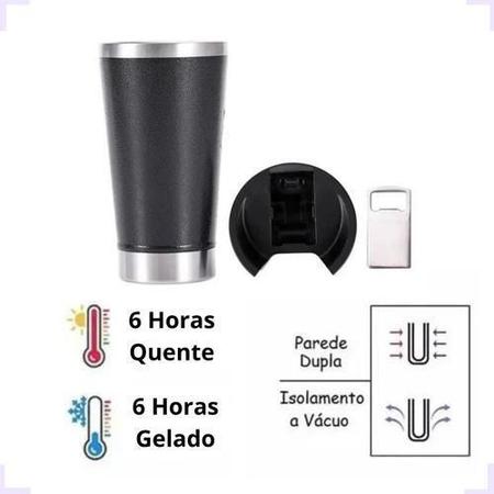 Imagem de Copo Térmico 473Ml Inox Startline Cerveja Gelado - Vermelho