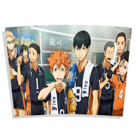 Poster Anime Haikyuu Personagens