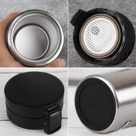 Imagem de Copo Térmico Café Aço Inox Caneca A Vácuo Vacuum Chá 380 Ml