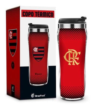 Imagem de Copo Térmico Clube Regatas Flamengo Inox Lançamento Oficial