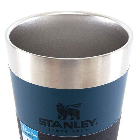 Copo Térmico De Cerveja 473ml Aço Inox Copo Térmico Stanley Azul Abyss