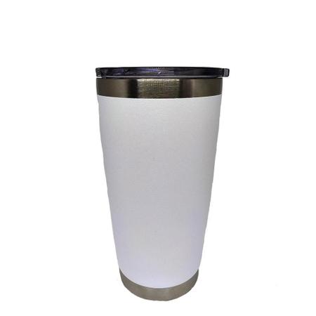 Imagem de Copo Térmico De Inox Branco - 550Ml