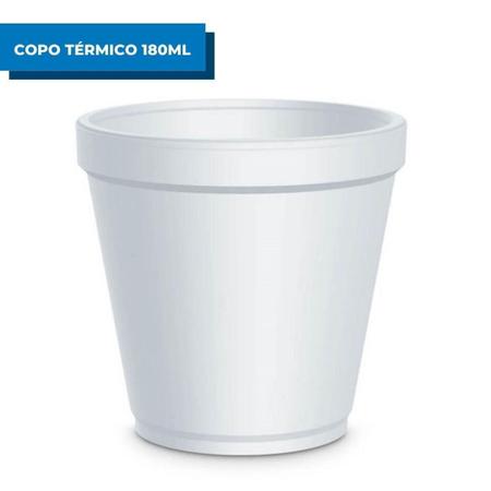 Imagem de Copo Térmico Isopor Ultra Bebidas Quentes Café Chocolate Vinho Chá  Fes Junina 180ml Com 25 Unidades