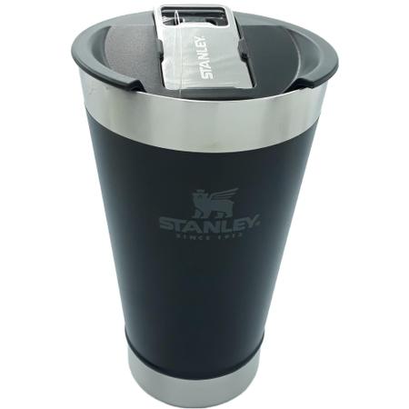 Copo Stanley Original Preto 473 ml PersonalizadoBRASASHOP