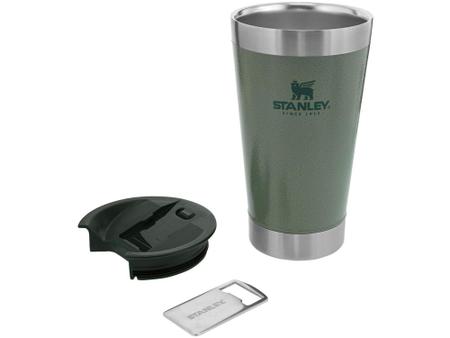 Termo Stanley 1 litro color verde con tapón cebador