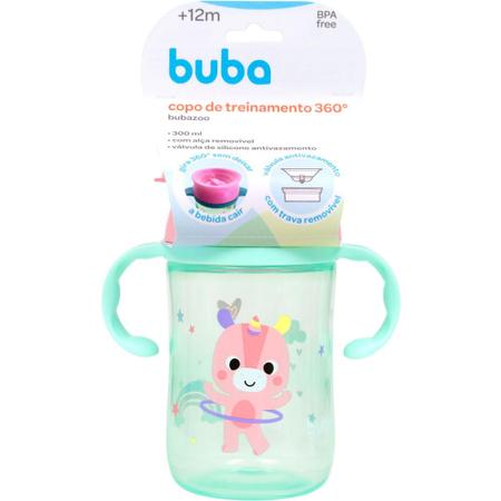 Copo De Treinamento Elefante Buba Zoo 300ml - Pequenos Travessos