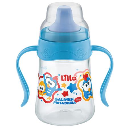 Imagem de Copo Treinamento Infantil Bebê Copinho Transição Alça 180ml Antivazamento Galinha Pintadinha Lillo