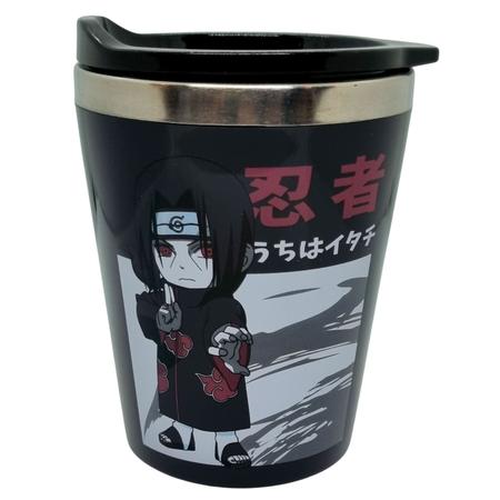 Copo Viagem Nuvem Akatsuki Naruto 400ml