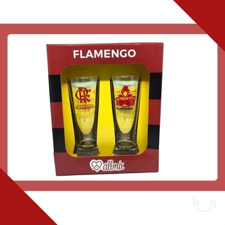 Imagem de Copos personalizados de time de futebol 2 unidades de 300 ml