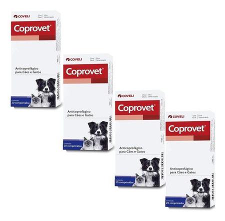 Coprovet 20 Comprimidos  Anticoprofágico Para Cães E Gatos