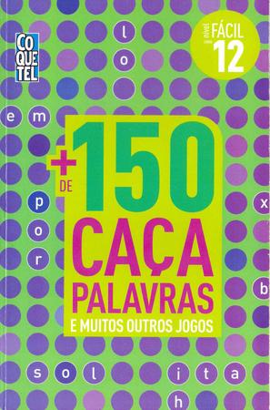 Coquetel + de 150 Caça-Palavras, Fácil