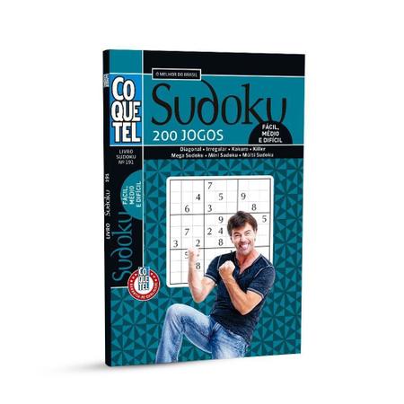 Livro Coquetel Sodoku Nível Fácil Médio e Difícil - Outros Livros -  Magazine Luiza