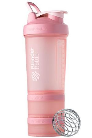 BlenderBottle ProStak 22 oz Bottle with 6 Piece Twist N Lock Storage Set Black