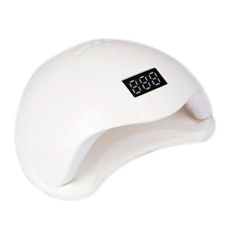 Imagem de Cor 110V/220V Bivolt Secador Esmalte Branco Secagem