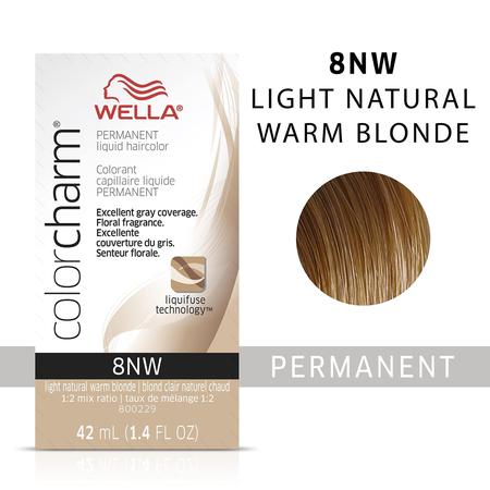 Imagem de Cor de cabelo WELLA Color Charm 008NW Light Natural Warm Blonde