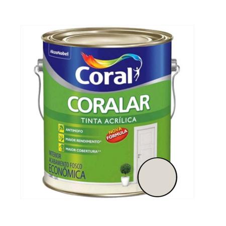 Imagem de Coral acrilico economico coralar branco gelo 3,6l