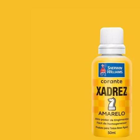 CORANTE AMARELO 50 ML XADREZ