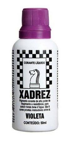 Corante liquido tinta xadrez bisnaga com 10 unidades