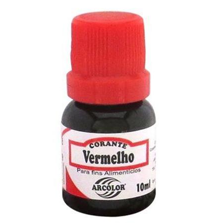 Imagem de Corante Liquido Vermelho 10ml - Arcolor