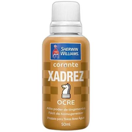 Corante Pigmento Liquido Xadrez 50ml Cx 6 Unidades Multcores