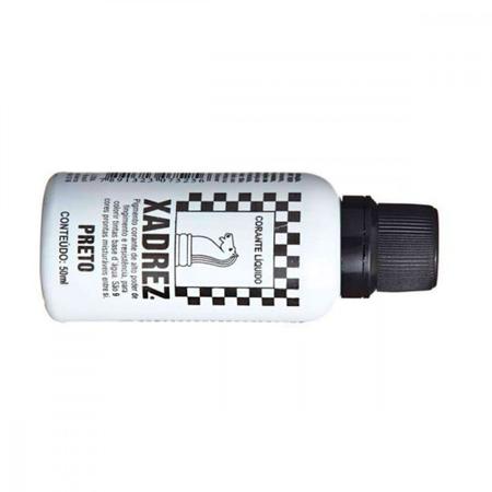 Corante Xadrez - PRETO 50ml - Corante Xadrez - PRETO 50ml - Tintas