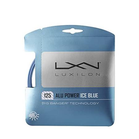 Imagem de Corda Raquete Tênis Luxilon ALU Power 125 Azul Gelo