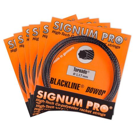 Imagem de Corda Signum Pro Tornado 1.17mm Preta - Set Individual - Pack com 06 Unidades