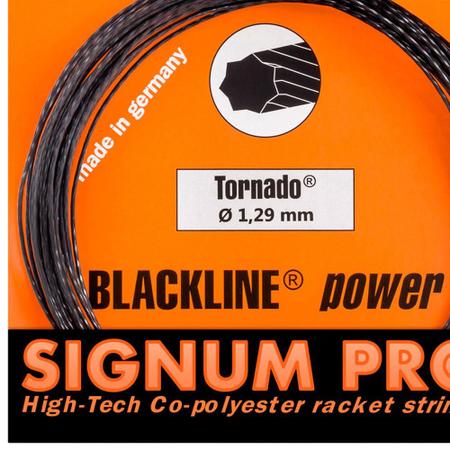 Imagem de Corda Signum Pro Tornado 1.29mm Preta - Set Individual - Pack com 06 Unidades